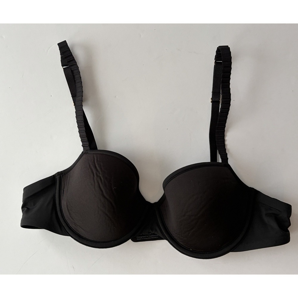 ThirdLove 36A Classic T Shirt Bra Black Underwire Smooth